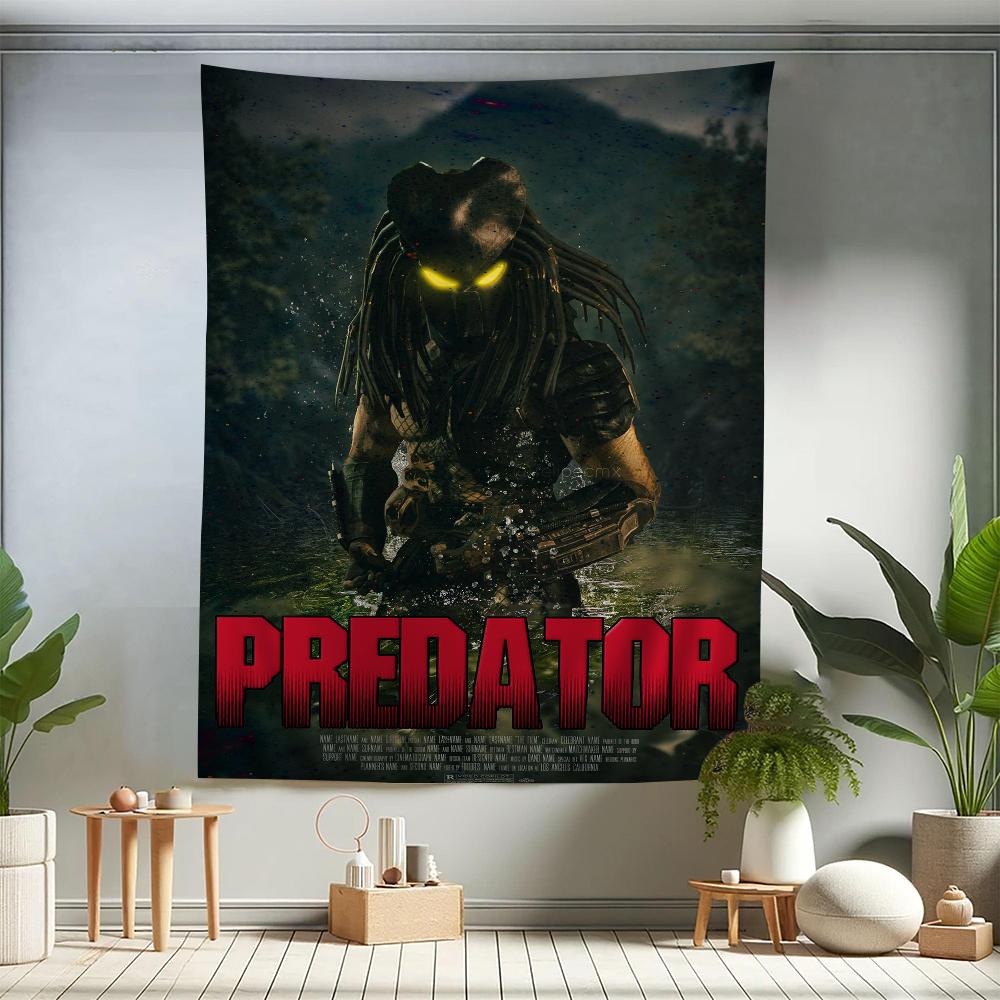 The Predator Cartoon Tapestry Home Decoration hippie bohemian decoration divination Home Decor