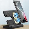 3 in 1 Wireless Charger Dock Station for S22/S21/S20/Note 20 Phones,Watch 4/3/Active 2 Smartwatch Quick Charging Stand