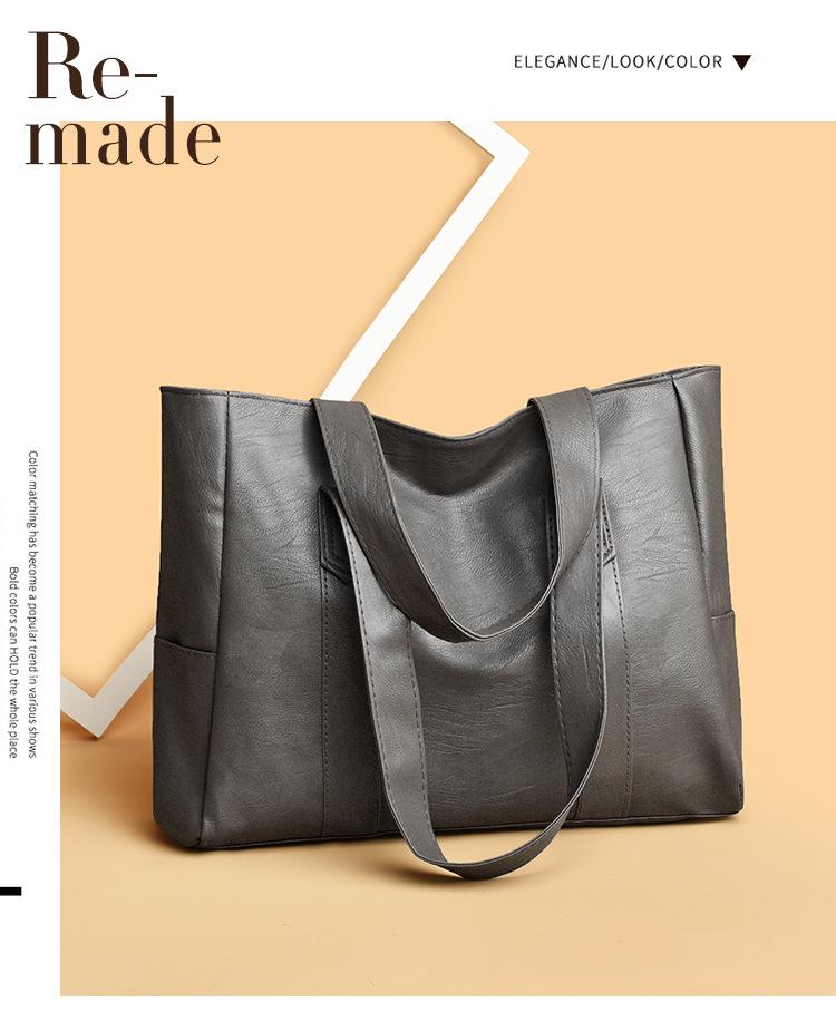 2025 Trendy Large Capacity Women's Tote: Fashionable, Versatile Handbag for Commute or Single Shoulder Wear