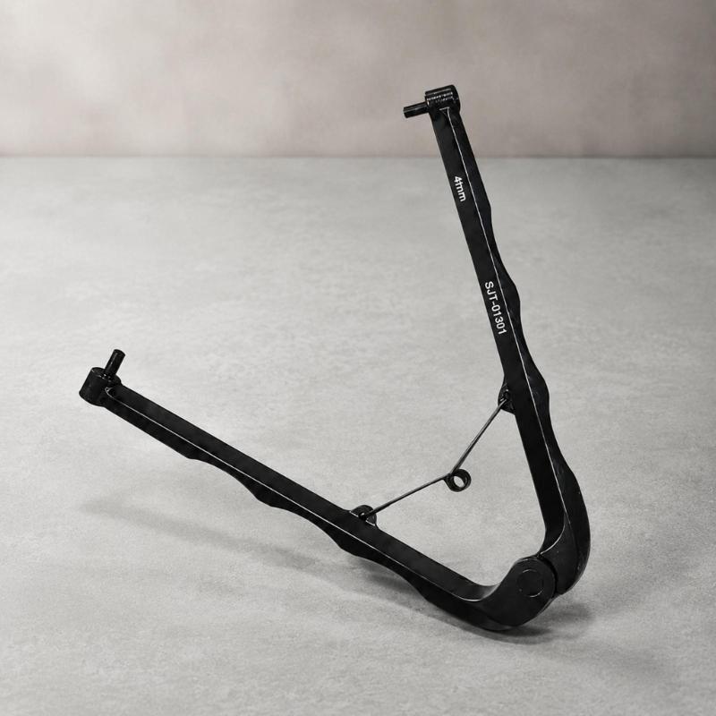 Adjustable Double-Pin Spanner Wrench with 180mm Opening Tool Steel Construction for Installing and Removing Round Nut Holed Locking Nut