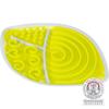 Lick Plate - TRIXIE - Oval 28x21cm - Yellow - Non-slip - For Dog