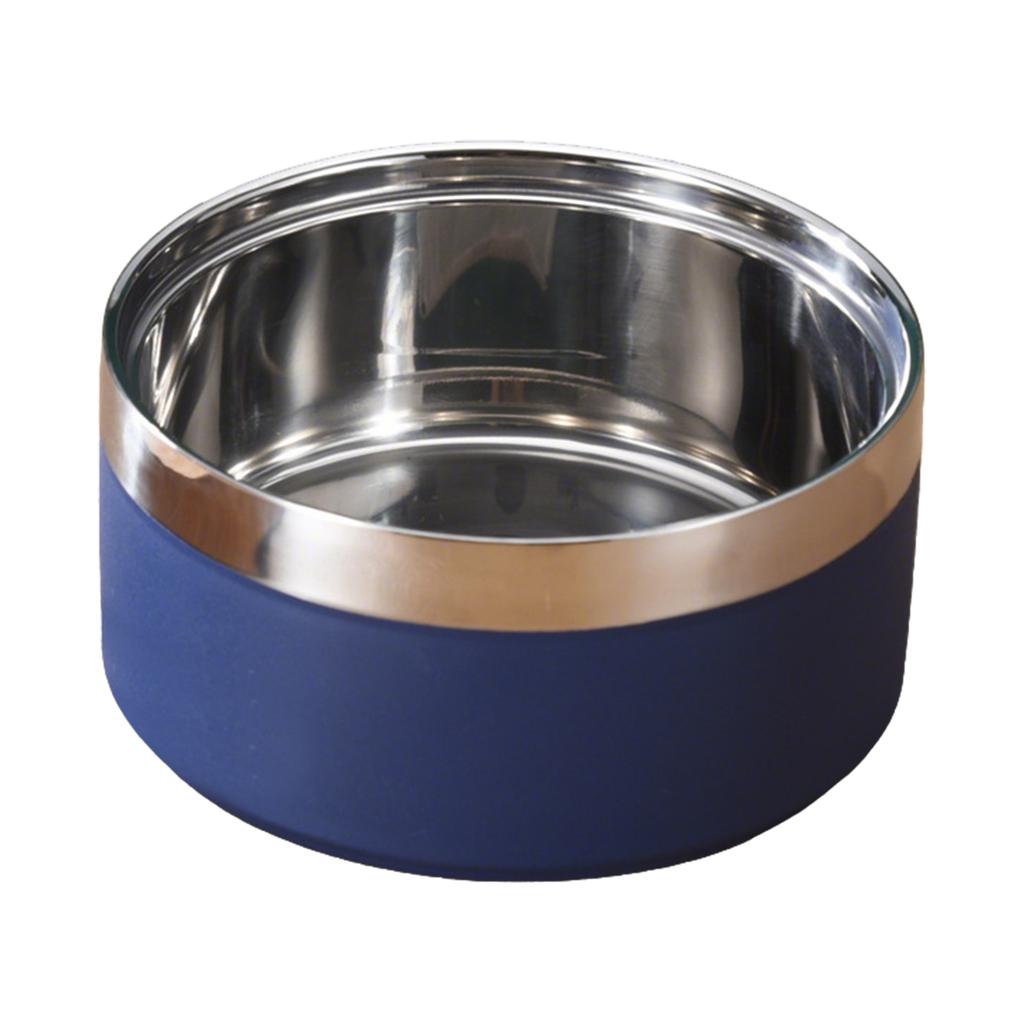 Double-layer Stainless Steel Dog Bowl, Non-, -tipping, Large Capacity Pet Bowl, Feeding Bowl For Cats, Water Bowl, Food Bowl For Dogs.