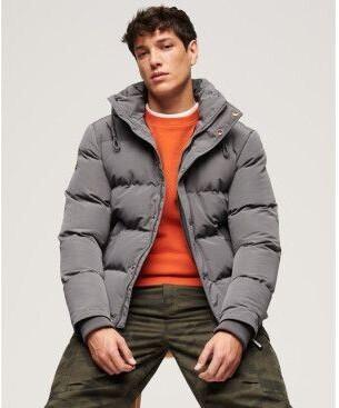 Superdry Everest Short Puffer Jacket (M5011743A) Charcoal