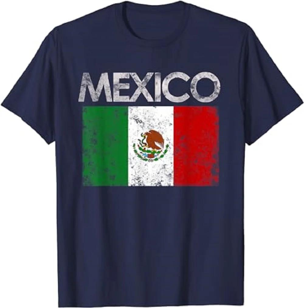 Vintage Meksyk Meksykańska Flaga Duma Prezent Koszulka