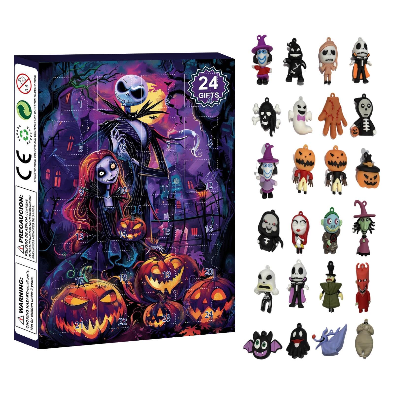 

Календарь ожидания ребенка включает 24 подарка, календарь ожидания ужасов, календарь обратного отсчета и игрушки-сюрпризы One Size