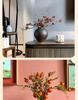 Jingdezhen Ceramic Vase: Retro Chinese Pottery for Living Room or Dining Table Flower Arrangements.