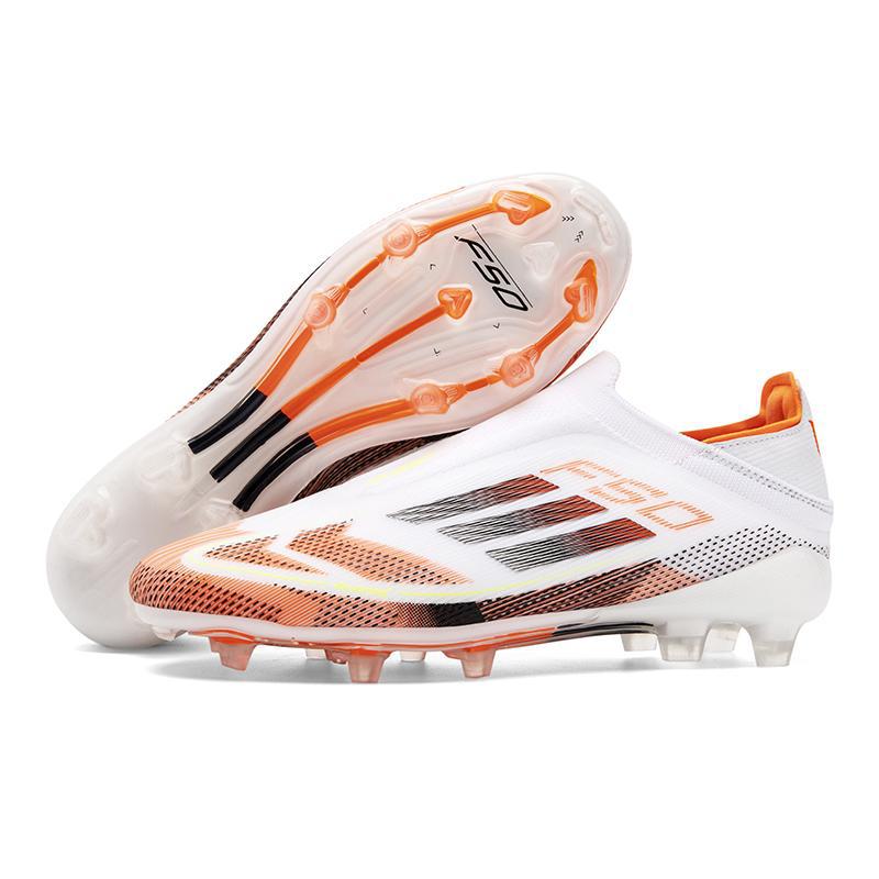 Scarpe da Calcio Ragazzi Tacchetti Chiodi Frantumati Scarpe da Ginnastica per Allenamento su Erba per Adulti