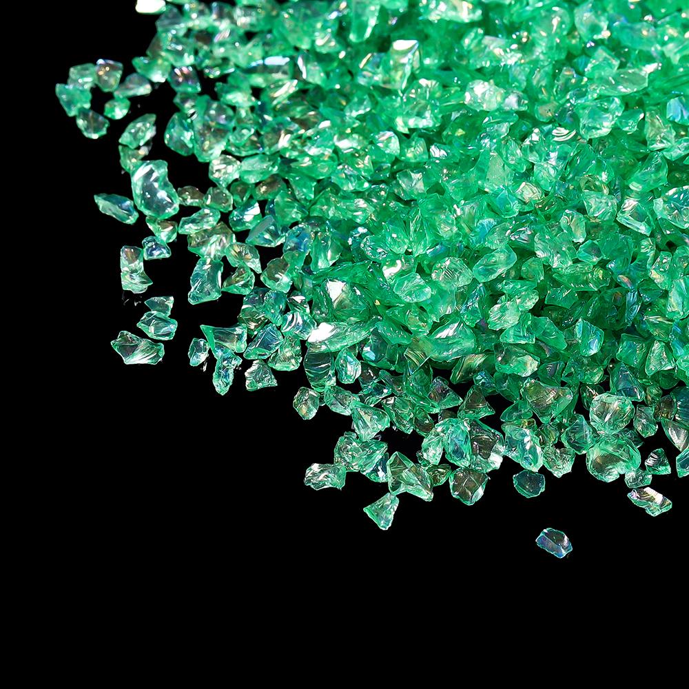 20/50g Glass Crushed Stone Irregularity Crystal Gravel Filling For DIY Epoxy Resin Mold Filler Crafts Decorative Nail Art Filler