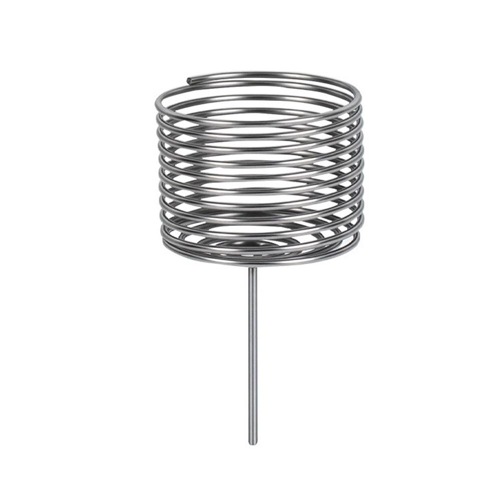 

10Pcs Stainless Steel Automatic Fertilizer Box Slow Release Resisting Rust Plant Growth Box Column Shape Planting Box S