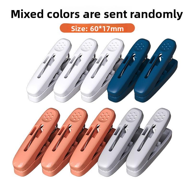 

10 шт. Балкон Улица Дом Кухня Мини Зажим для Сушки Продуктов Влаго- и Ветрозащитный Mixed Colours 10pcs