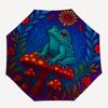 Fantasy Mushroom Garden  DecorUmbrella, Portable 3-Fold Compact Umbrella,Christmas Gift ES372