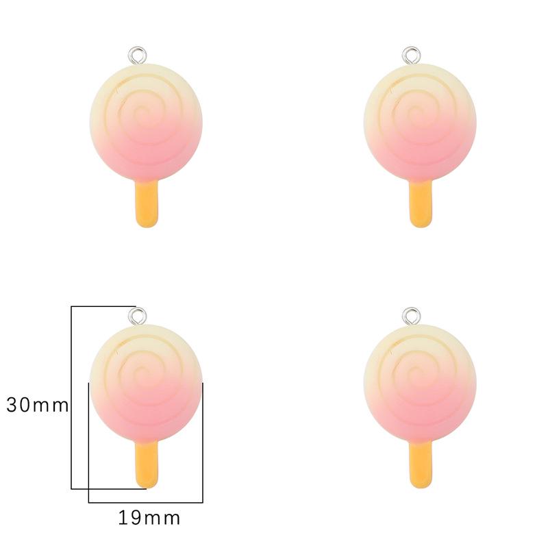 DIY pryskyřičné šperky a doplňky: Přívěsky Žlutá kachnička, Včelka, Růžový medvídek, Kobliha, Dinosaurus, Vejce, Lízátko.