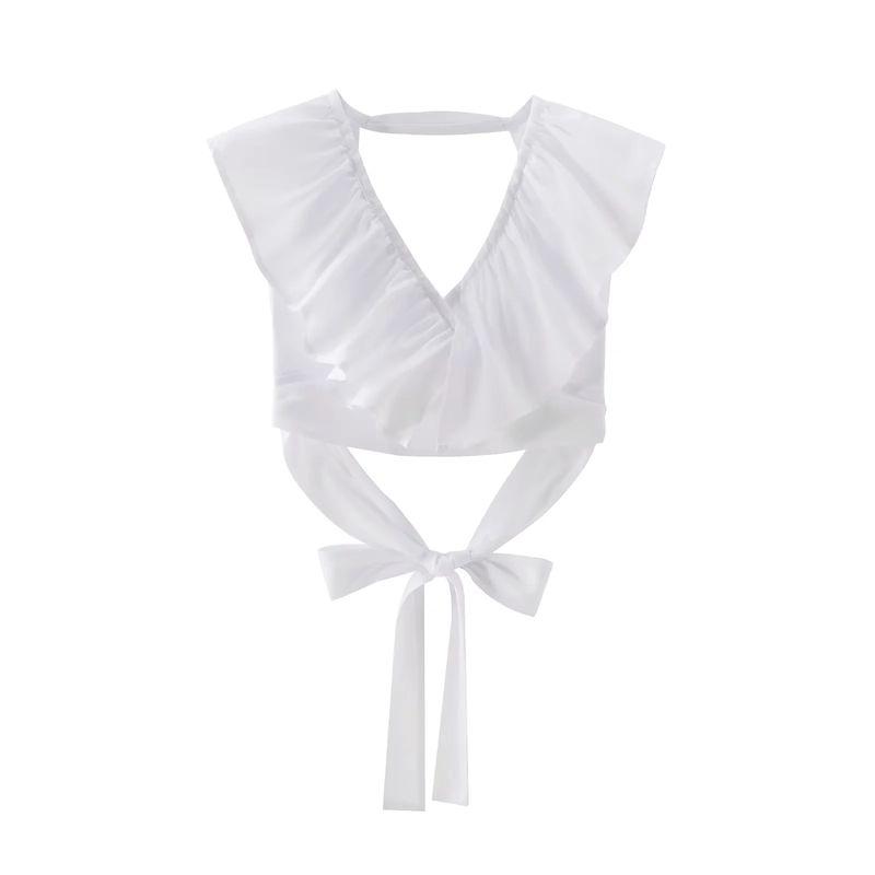 Jnleaog New Fall Women's Clothing Fashion French Fashion Laminated Decoration Double Breasted Tops 3125654 250