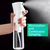 High Pressure Continuous Spray Bottle for Hair Care Makeup Water Mist Sprayer Separate Refillable Press Bottle Press Mist Spray