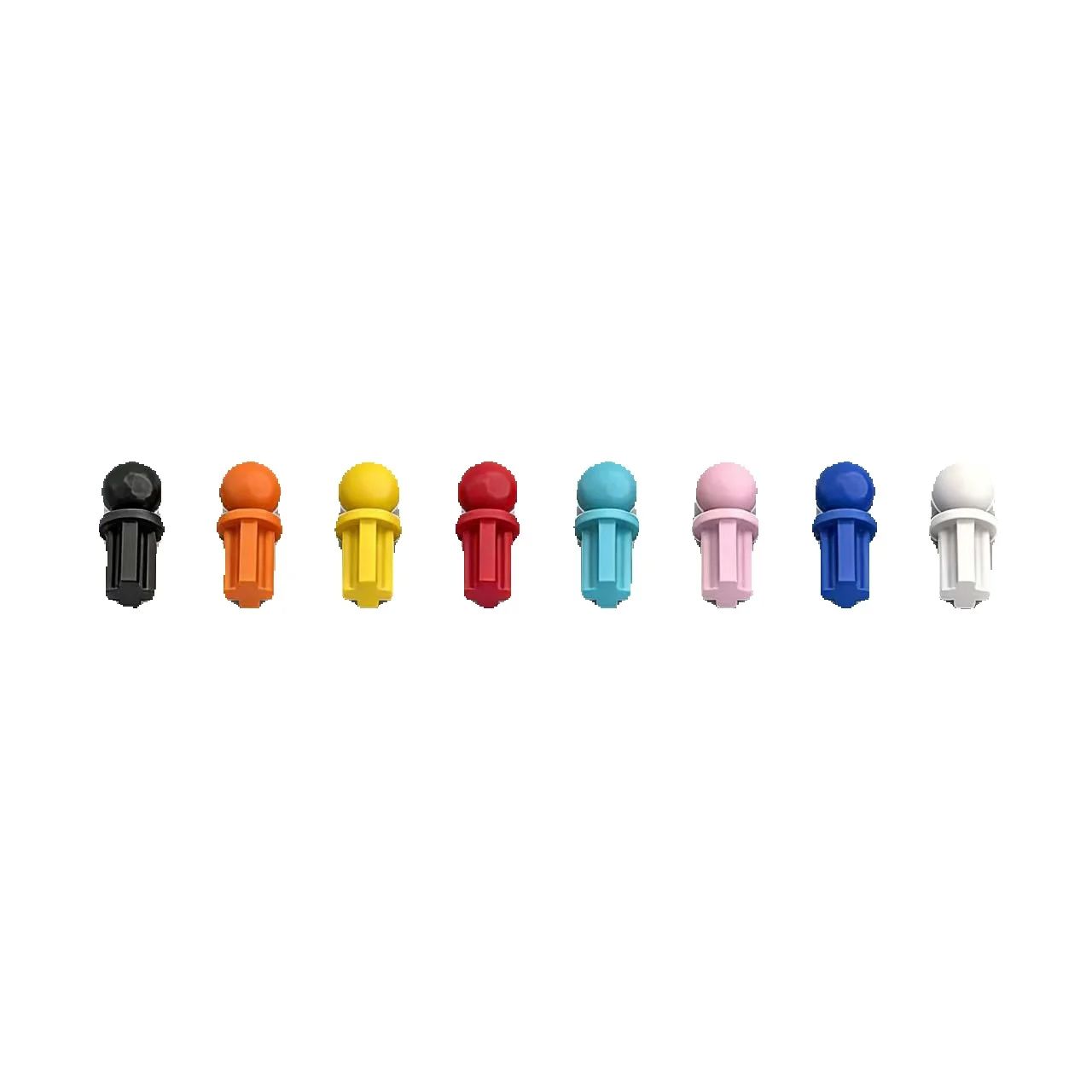 Activating Toys Dark Blue 10Pcs Moc Parts 2736 High-Tech Axle 1L With Tow Ball Compatible Bricks Diy Assmble Building Blocks Particle Kid Brain Toy Gift