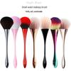 Compact Makeup Brush for Powder, Nail Dusting, Contouring, and Blush Application