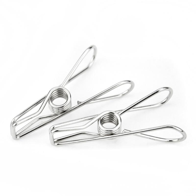 Stainless Steel Clips Spring Clips Drying And Storage Clips Sock Clips Sold In Packs Of 10
