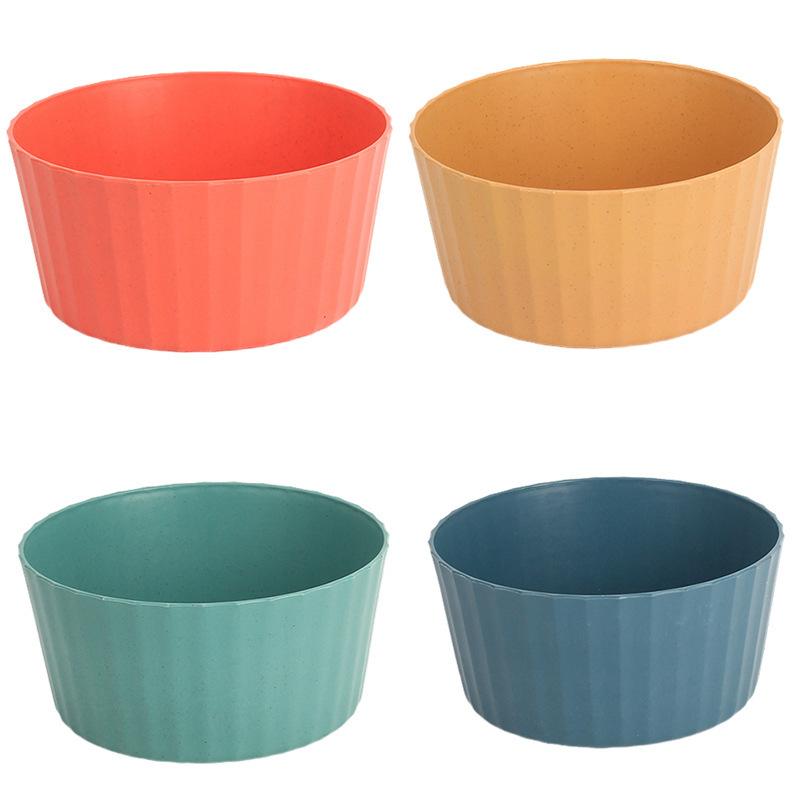 Wheat Tableware, Plastic Pickled Cabbage and Fish Basins, Hot Pot and Spicy Hot Pot Bowls, Large Bowls, Soup Bowls, Noodle Bowls