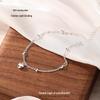 Elegant S925 Sterling Silver Dual Heart Bracelet - Chic, Modern, and Versatile