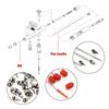 Replacement Airbrush Nozzle Needle Needle Protector Maintenance Tool Accessories Kit  for Airbrush