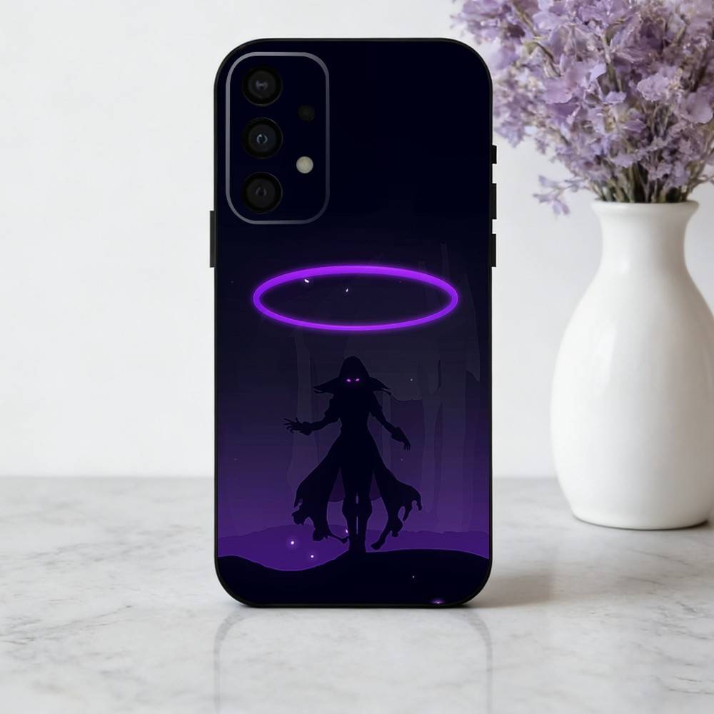 Manga The E-Eminence in S-Shadow phone Case For Samsung Galaxy A73,A72,A71,A70,A53,A52,A51,Others Soft Black Shell