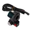 Electric Bike Twist Throttle ABS with Green Screen Lock Keys Electric Bike Throttle Grip For