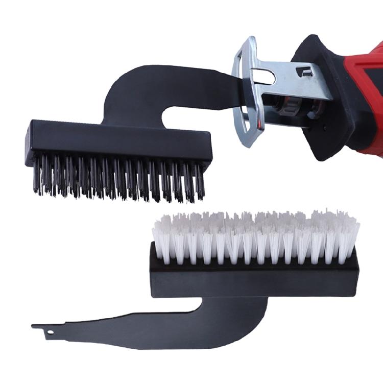 Electric Cleaning Brush Saber Saw Reciprocating Brush for Head Rust Removal Tool