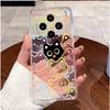 Case For Vivo X100 Transparent TPU Soft Cover For Vivo X100 Pro/X100s Pro Cute Little Panda Pattern Shockproof Couple Shell