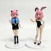 Anime Spy×Family Figurine Police Uniform Anya Forger Swimsuit Bunny Girl Action Figure Pvc Model Collection Toy Gifts
