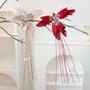 Reusable Christmas Tree Decoration Polyester Foam Birds Ornament For Indoor Party Decoration Holiday Tree Arrangement