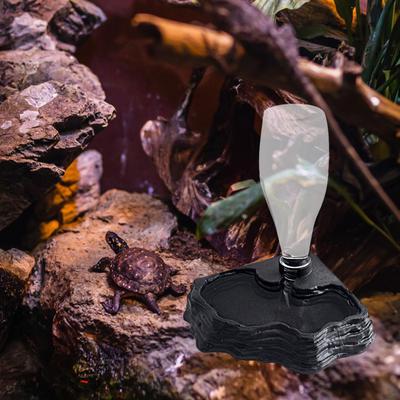 Automatinis dozatorius 400 ml talpos terariumas ir dubeninis vėžlys gekonui vėžliams gyvatei
