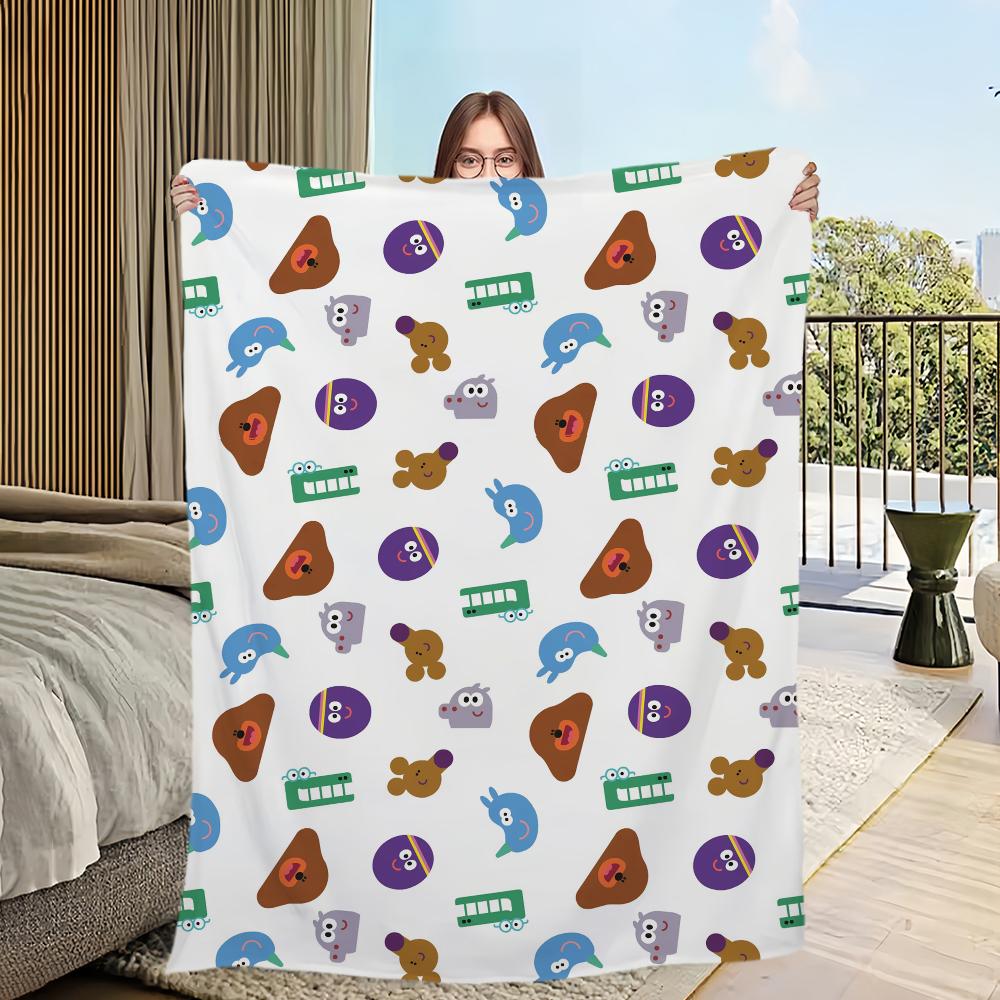 

Мультяшный Милый Х-Хей Дагги Одеяло Мягкое Удобное Плюшевое для Сна Подходит Для Гостиной Офиса Спальни Дня Рождения Дома Детский Подарок 30x40in