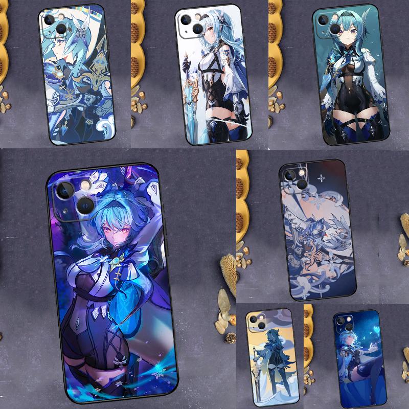 Genshin Impact Eula Case For Xiaomi Redmi Note 11 9 10 12 13 14 15 Pro Plus Redmi 15 14C 10C 12C 13C 15C Cover