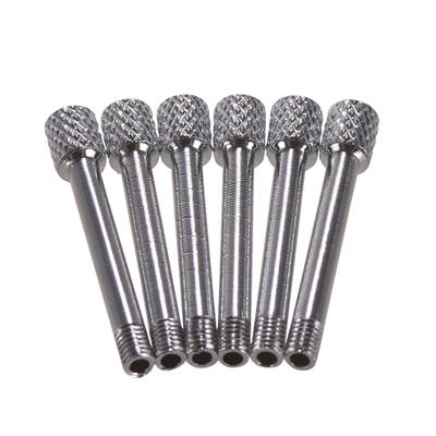 6 stücke Elektrische Gitarre Tremolo Brücke Sattel Klemme Lock String Schraube Gitarre Teile Zubehör