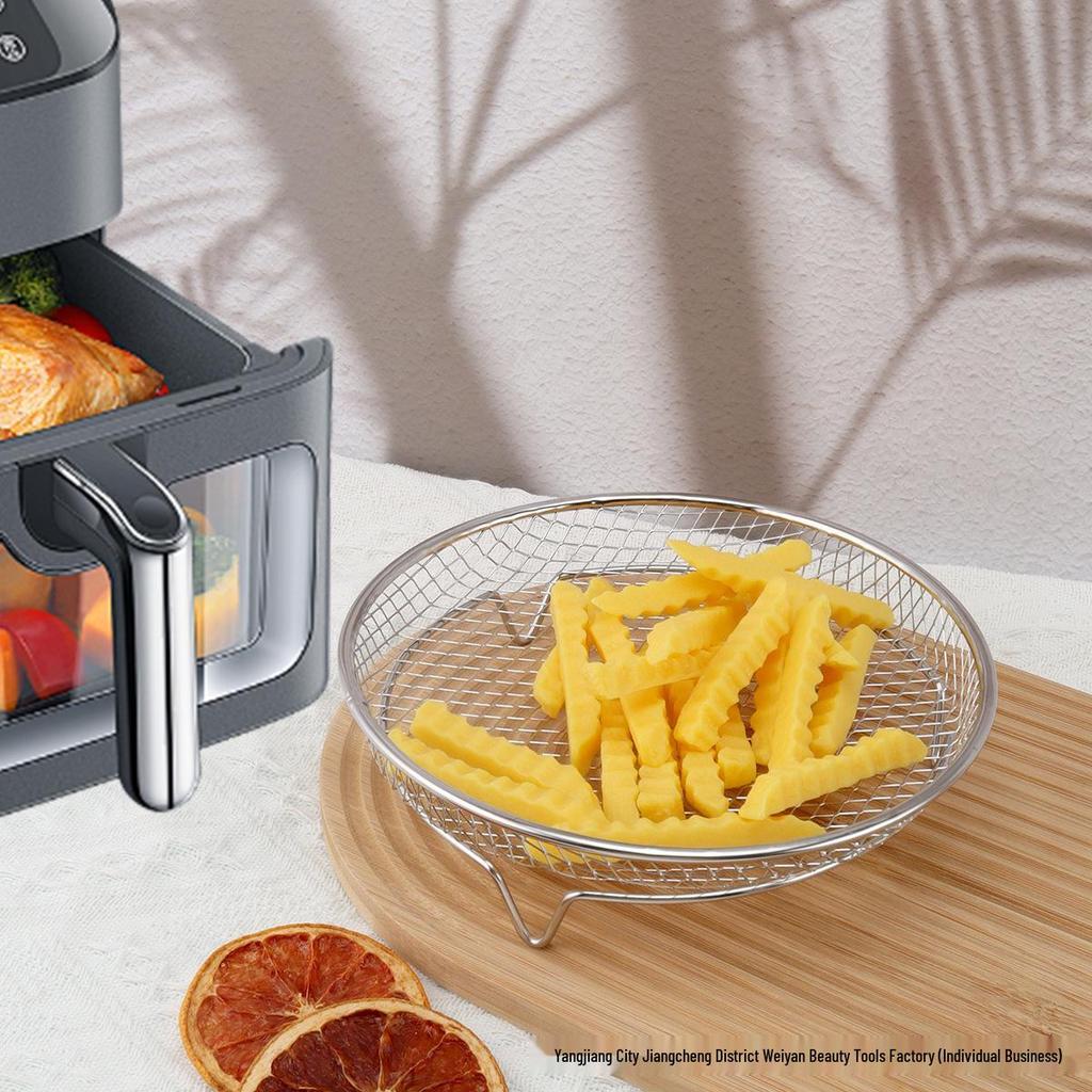 Professional Air Fryer Stainless Steel Stackable Dehydrating Rack 