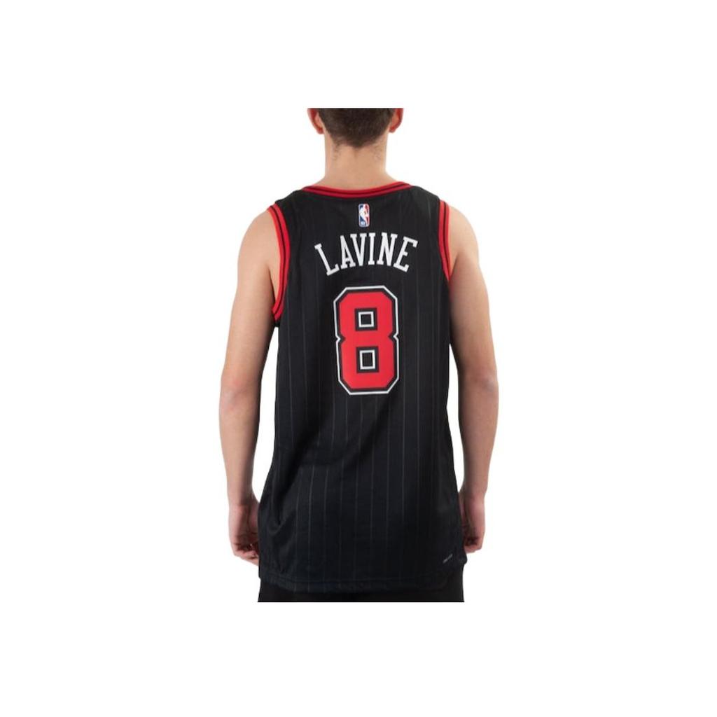 Jordan NBA Atmungsaktives Basketball Tank Top Fan Edition 22-23 Chicago Bulls LaVine Nr.. 8 Herren Tops Schwarz DO9521-012