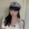 Adjustable Sea Captain Hat Sailors Hat Unisex Maritime Hat Stylish Seafaring Hat Costume Accessory Unisex