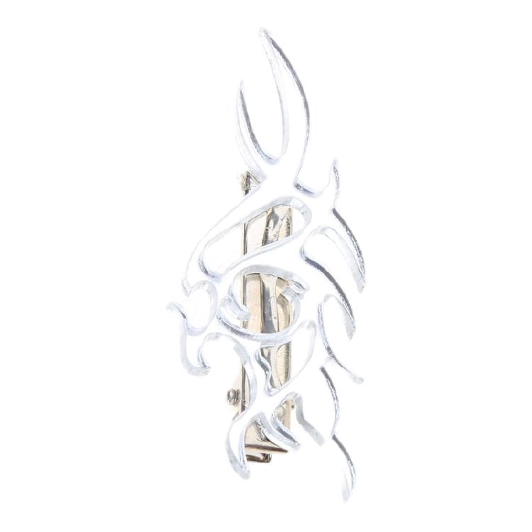 Панк-тотем Заколка для волос Готическая Утиная губа Боковые зажимы Хэллоуин Заколка Косплей Костюм 1