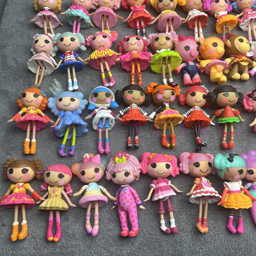 Originálne 8-10 cm Lalaloopsy Sestrička Viacštýlové Bábiky PVC Dievčenský Sviatočný Darček Kolekcia Hračiek