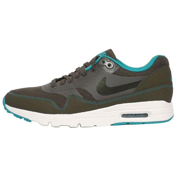 

Nike Air Max 1 Versatile Comfortable Running Shoes Women sneaker Black Green 704993-300 36