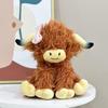Peluche Mucca delle Highlands - Figura Simulazione Scozzese
