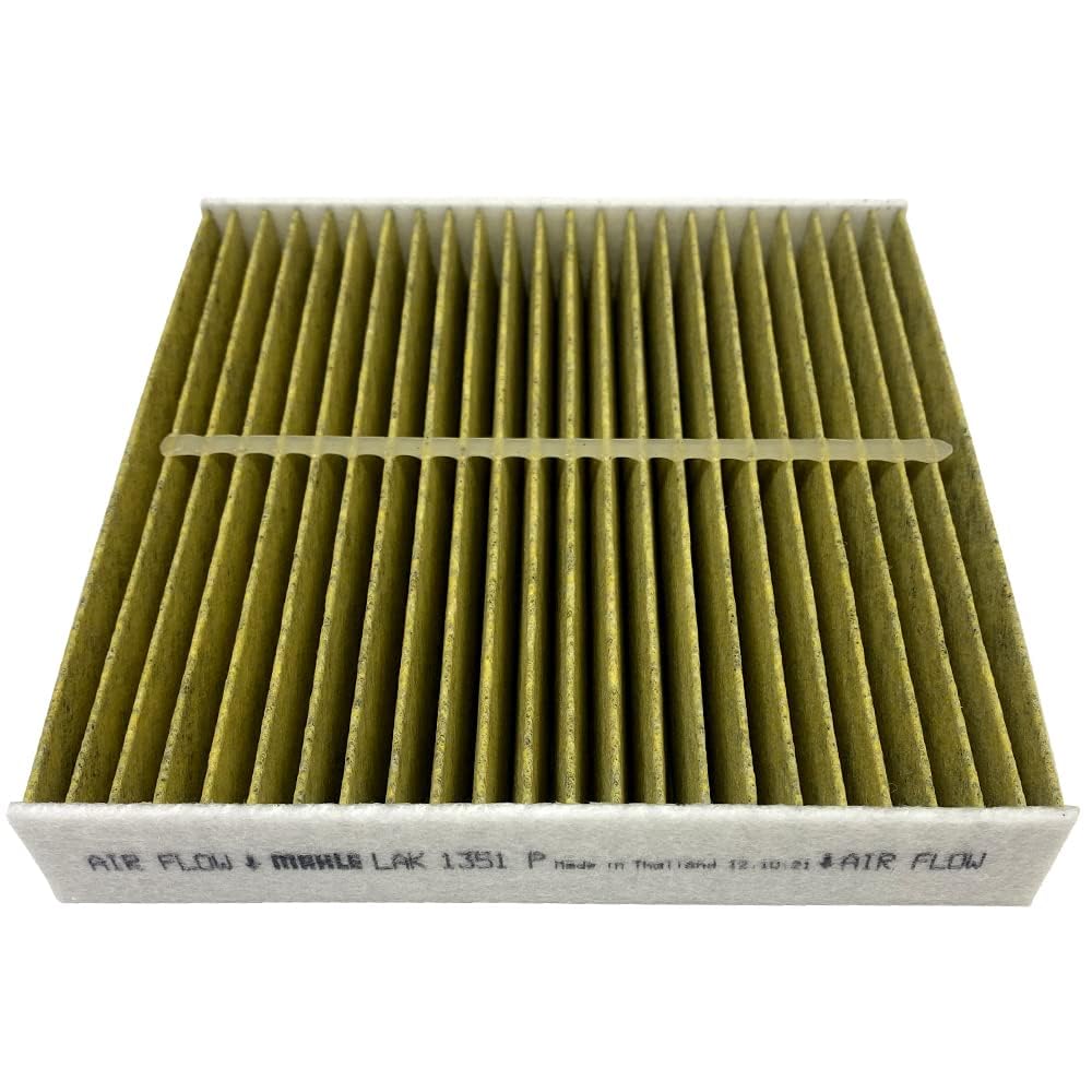 MAHLE LAK1351P Filtr klimatyzatora, Antybakteryjny, Antywirusowy, Dezodoryzujący, Usuwanie PM2.5, Antyalergiczny, Pleśń / Kurz