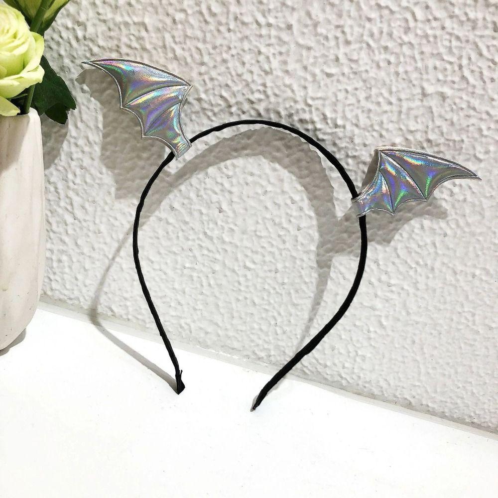 Gothic Hair Clip Hoop Set Costume Hair Hoops Cute Devil Ears Hairband  Haunted House Party