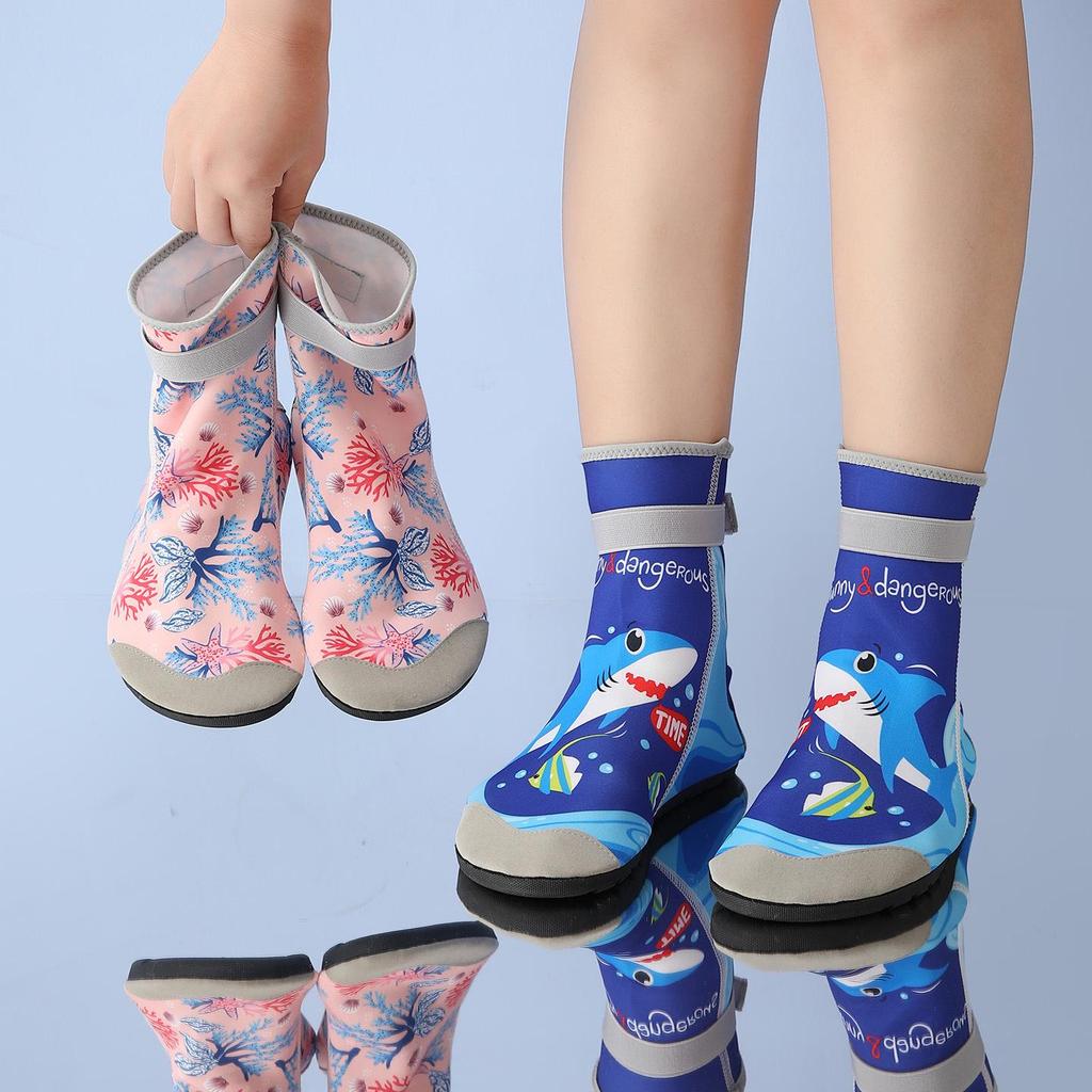 Unisex High-Top Beach Shoes: Swim, Dive, Snorkel & Tide Pool Shoes for Kids & Adults