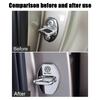 Metal Car Door Lock cover Protective Buckle Cover Sticker For Volkswagen Golf Caddy Passat GTI Lavida Sagitar Scirocco Tiguan
