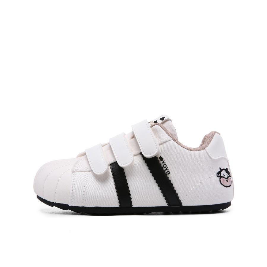 Stickerei vielseitig Damen neue Frühjahrs- und Herbst-Sportschuhe Klettverschluss Deutsche Trainingsschuhe hässlich süß Großkopfschuhe