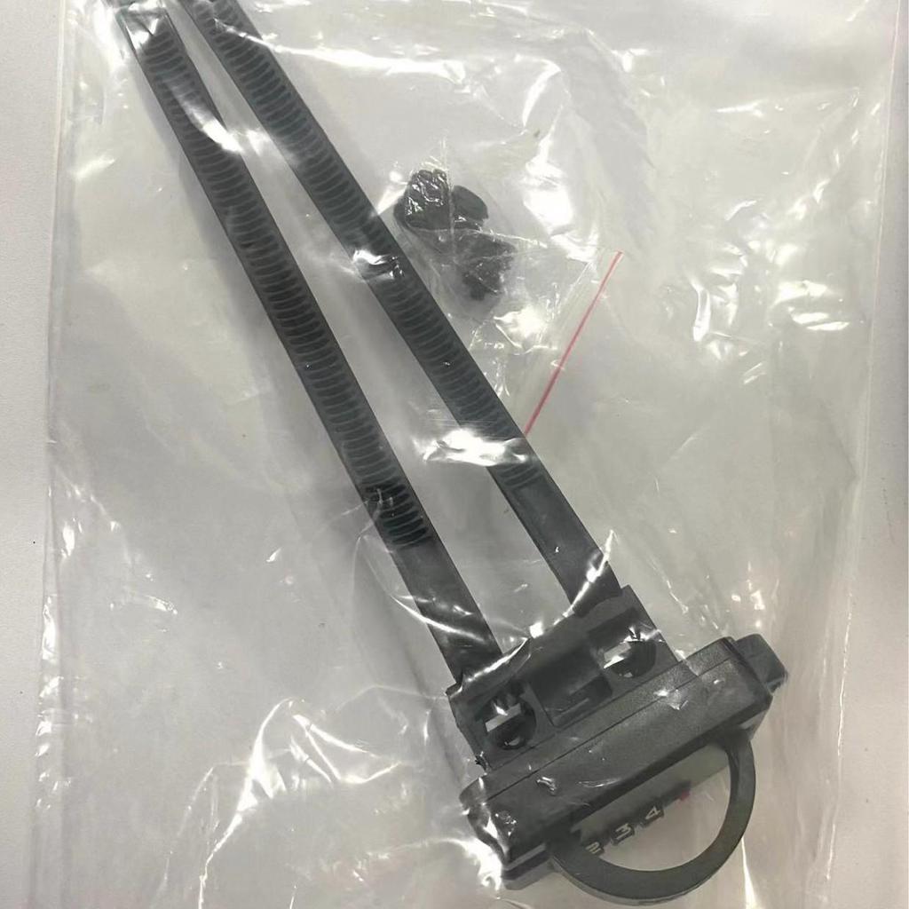 Five-Digit Combination Anti-Theft Steel Cable Lock for Bicycles and Helmets