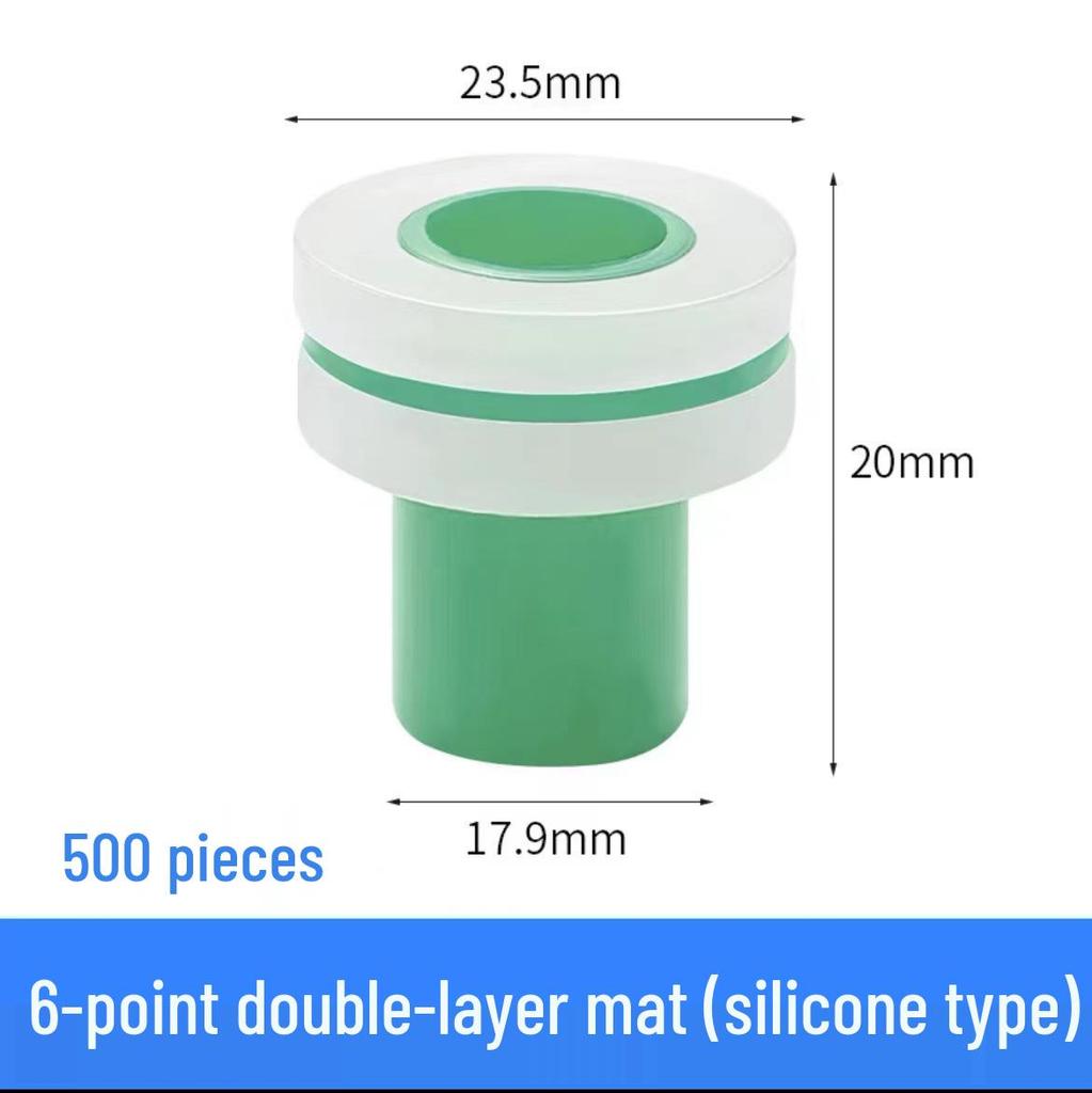 Thickened Silicone Pad for 4-Point Faucet Sealing - No Raw Tape Needed, High Temp Resistant