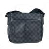 Louis Vuitton N41260 Damier Graphite District PM Crossbody Shoulder Bag Black