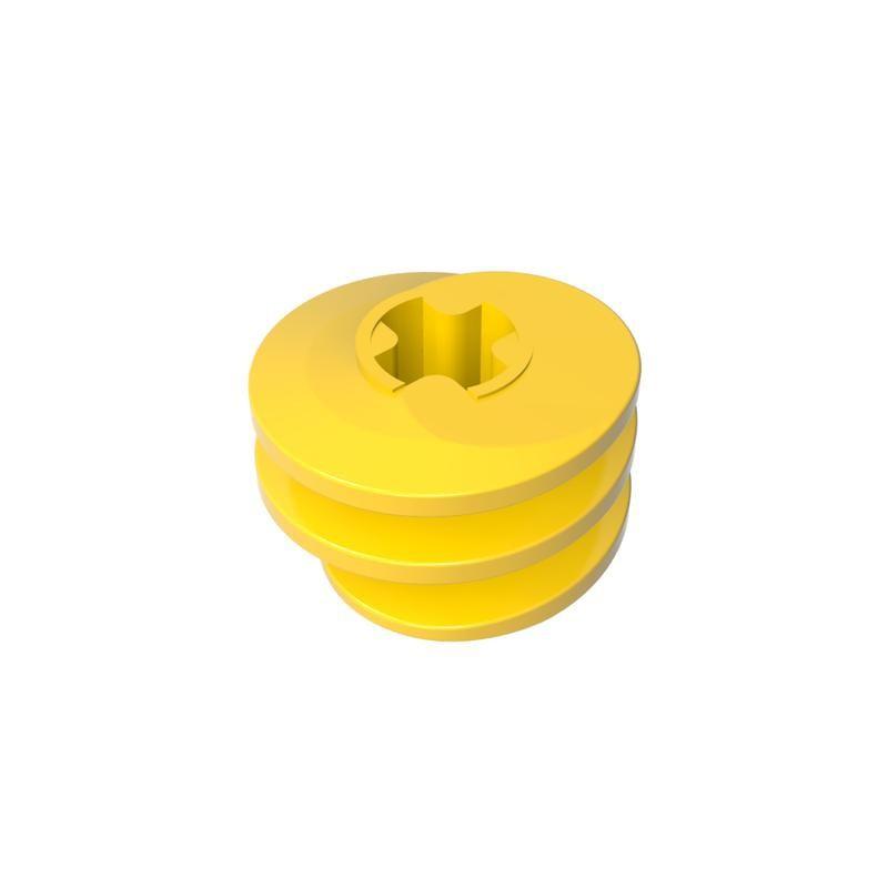 Compatible Building Block 27938 Building Block Technology Spare Parts 6170153 Dark Gray, Spiral Teeth, Vortex, Turbine